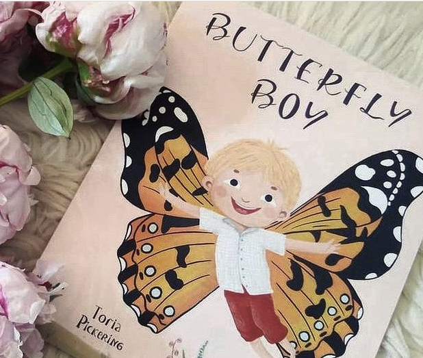 Front cover of Butterfly Boy by Toria Pickering