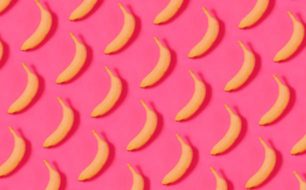 Picture of Bananas with pink background dream